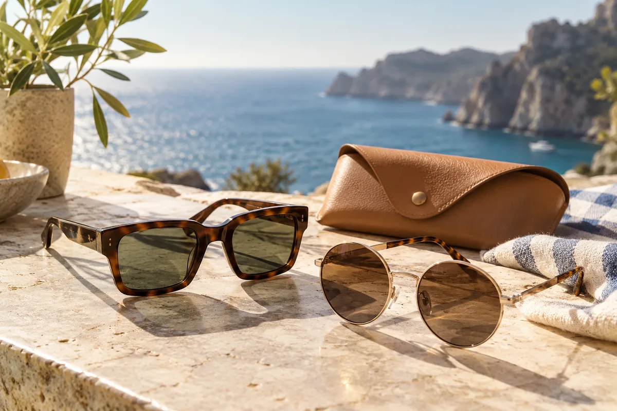 AI-generated realistic fashion collection for Coastline Optical