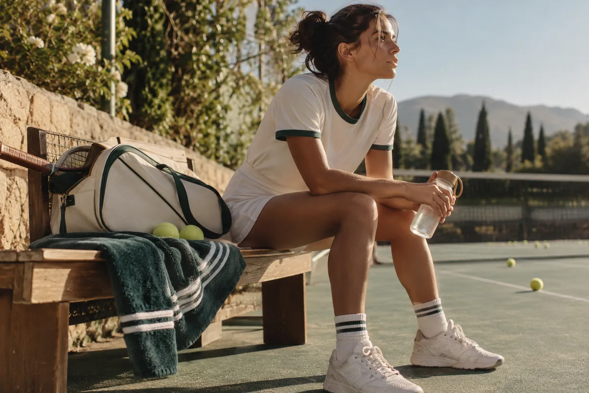 AI-generated realistic fitness & outdoors collection for Court Culture