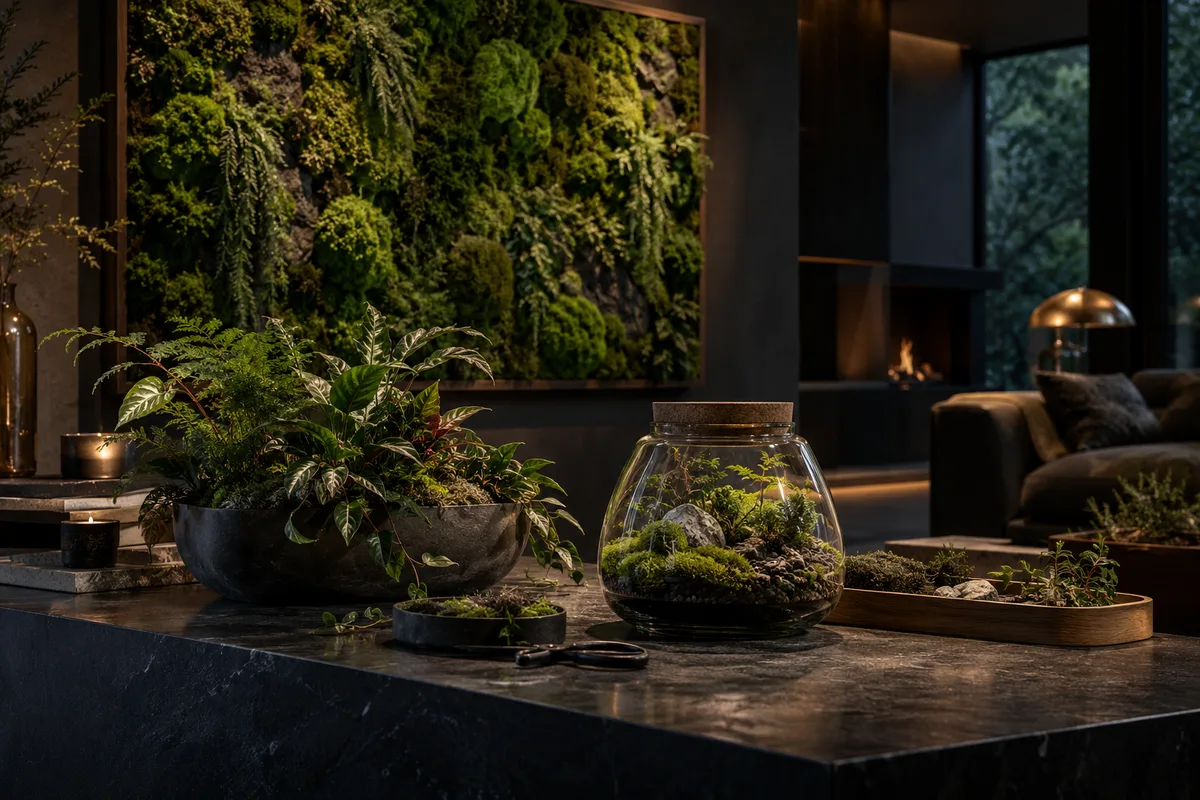 AI-generated realistic home & living collection for Moss & Mortar