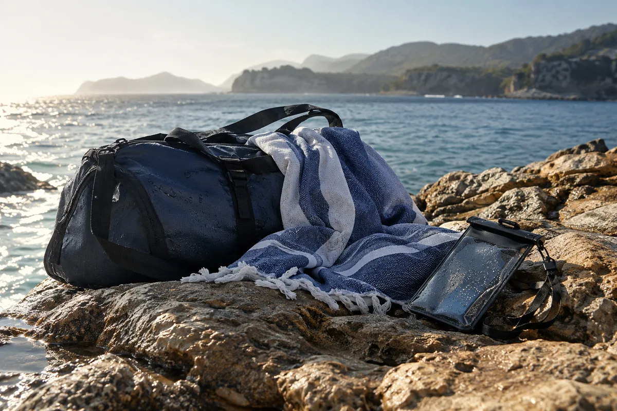 AI-generated realistic fitness & outdoors collection for Ocean Interval