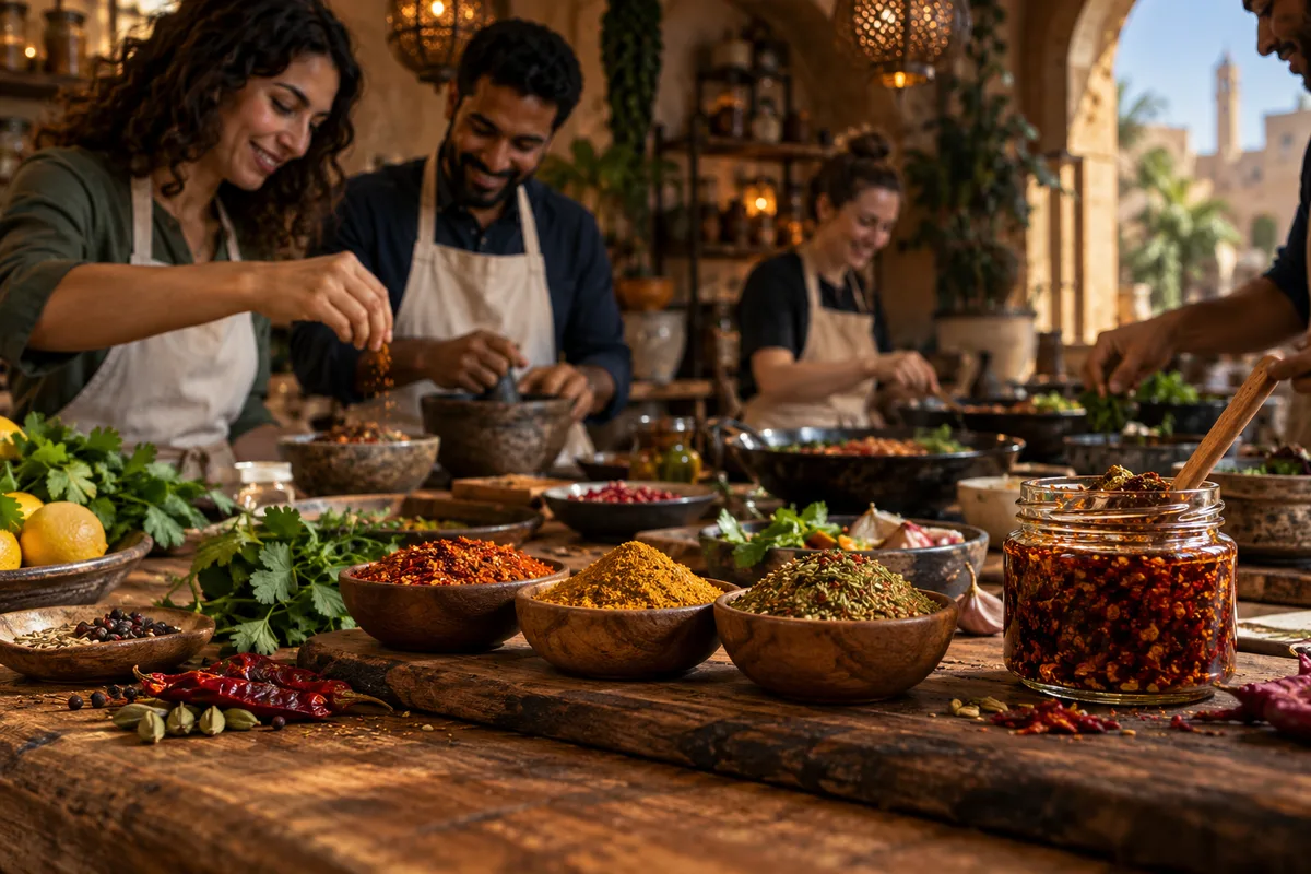 AI-generated realistic food & drink collection for Spice Caravan